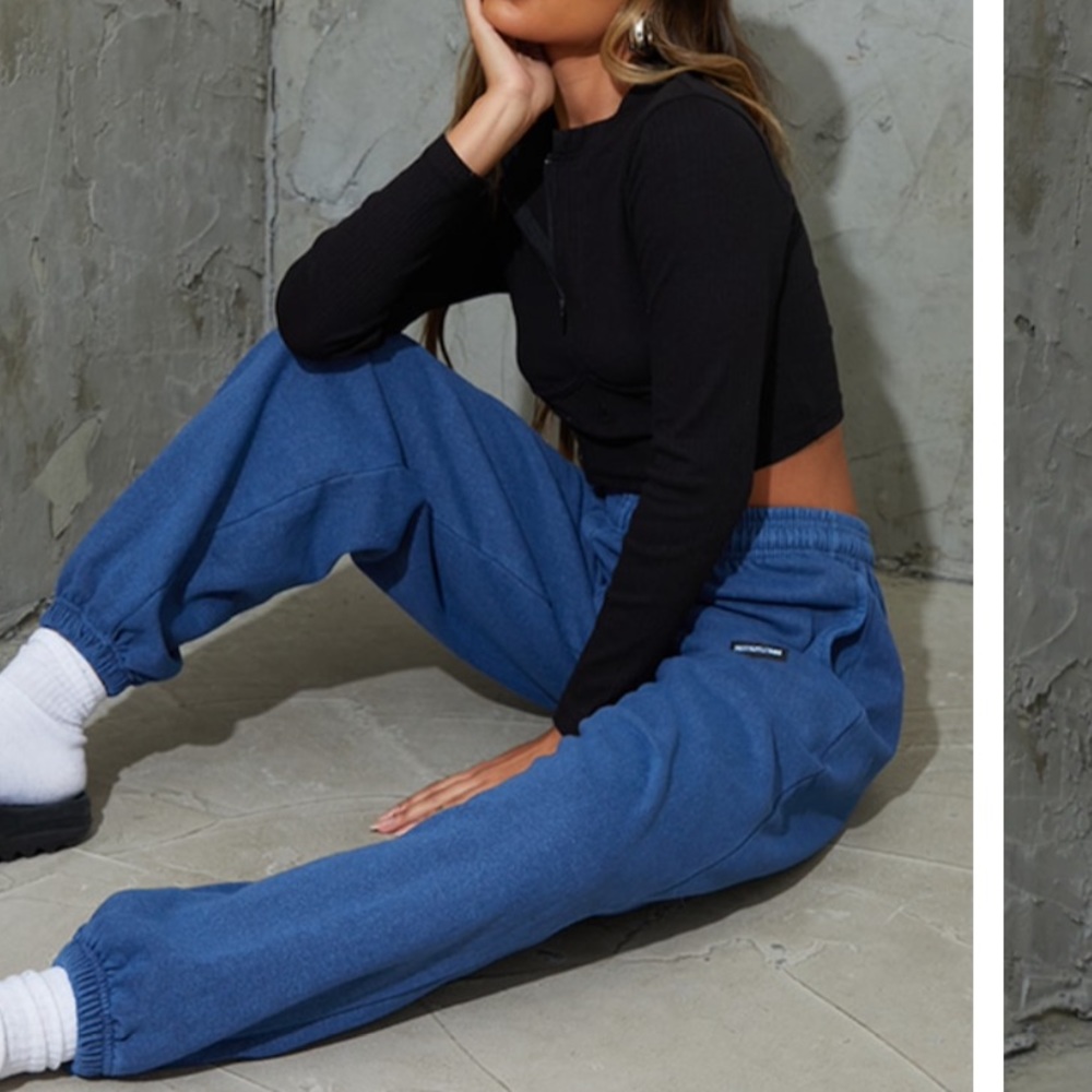PLT Blue joggers